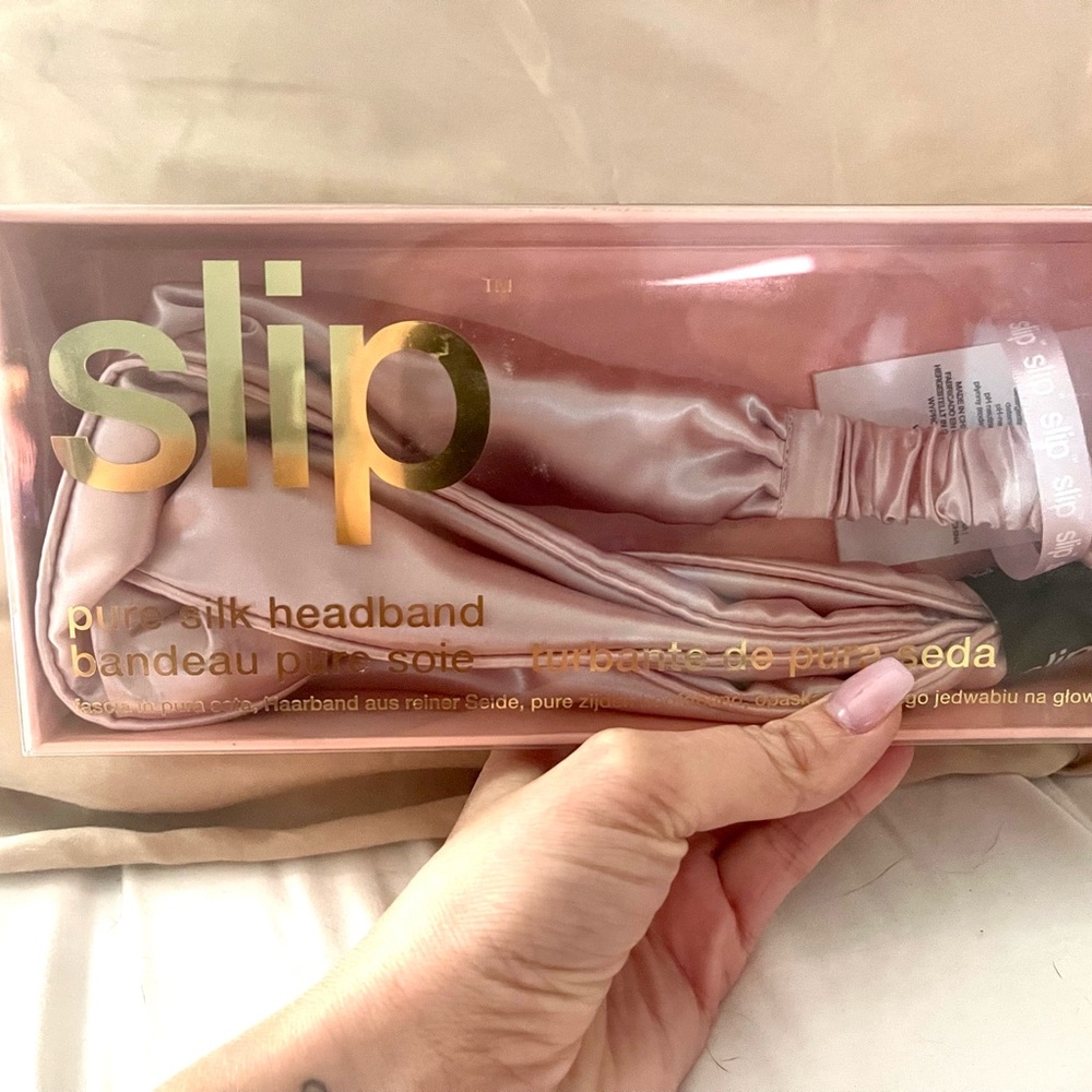 Slip Pink Twist Headband